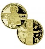 The new Vatican commemorative €50-euro coin honours St. Paul as a witness to Christ. Photo: CNS/Vatican stamp and coin office