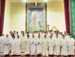 The Dominicans in Hong Kong celebrating with Cardinal Tong (centre). Photo: supplied