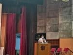Father Flandez speaks to the Advent gathering of the Hong Kong Catholic Charismatic Service Committee on November 29.