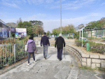 Parishioners and priests from Holy Redeemer Church, Tuen Mun, started their walk in Kam Tin on December 19. Photo: Facebook of Father Joseph Liu