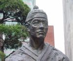The bust of St. Andrew Kim in Myeongdong Cathedral. Photo: Isageum/Wikipedia Creative Commons Attribution 2.0 Generic license