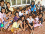 Happy faces at the Preda Home for Girls. Photo: Preda