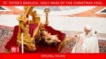 Christmas Vigil Mass at St. Peter's with Pope Francis