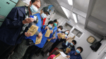 The Commission for Labour Affairs distributed masks and hand sanitisers to street cleaners at the beginning of the outbreak last year.