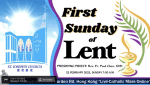 Mass for First Sunday of Lent From St. Joseph's Church, Central, Hong Kong, February 14, 7.00am (GMT...