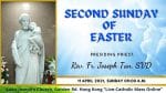 Easter Sunday Mass from St. Joseph's Church, Central, Hong Kong, April 11, 7.00am (UTC/GMT +8)