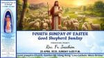 Fourth Sunday of Easter, from St. Joseph's Church, Central, Hong Kong, April 25, 7.00am (UTC/GMT +8)