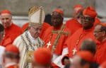 Pope Francis during the 2018 consistory to create 14 new cardinals in St. Peter's Basilica. File photo: CNS