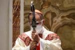 Cardinal Advíncula with his crosier during his installation Mass at Manila Cathedral, in Intramuros, Manila, on June 24. Photo: CNS/Aaron Favila, Reuters