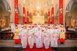 After the priestly ordination in Shanghai on June 5. Photo: via AsiaNews