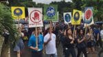 Young climate activists in Manila, the Philippines, were among four million people worldwide who participated in the Global Climate Strike in September 2019. Photo: CNS/courtesy Global Catholic Climate Moveme