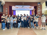 Participants pose after a talk on the Beatitudes on May 29. Photo: Facebook page of Mission Sunday 2021