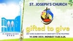 Celebration and Mass — 500 years of Christianity in the Philippines. Mass from St. Joseph's Church, ...