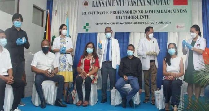 Timor-Leste launches Covid-19 vaccine drive at universities