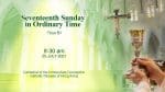 Seventeenth Sunday in Ordinary Time. Cathedral of the Immaculate Conception, Hong Kong, Sunday, Jul...