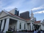 The Cathedral of the Good Shepherd, Singapore. Photo: Sensicalchinks/Wikipedia, CCBY-SA 4.0