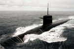 The French nuclear missile submarine, Le Triomphant, in this undated photo released by the French Navy. Photo: CNS /French Navy via Reuters