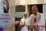 Cardinal Gracias cuts the ribbon during opening of the St. Joseph Safeguarding Centre in Mumbai, on Septemer 8. Photo: UCAN/from the Facebook page of the Archdiocese of Bombay