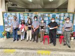 The judges of the photo competition giving their scores on September 19.