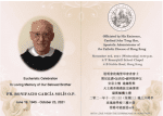 Dominican Father Bonifacio Solís passes away, memorial Mass to be celebrated
