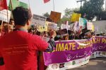More than 700 people took part in the climate justice march in Lahore on November 8. Photo UCAN/supplied