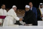 Now or never: People must overcome challenges together, pope says