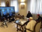 Pope speaks with Russian Orthodox patriarch