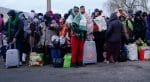 Pitching in to evacuate Ukrainians refugees heading west
