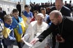 Hope and joy reawaken when old and young come together, pope says