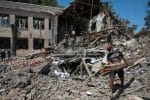 Pope condemns 'barbaric' attack on shopping centre in Ukraine
