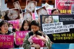 Concerns about up in abortions in Korea