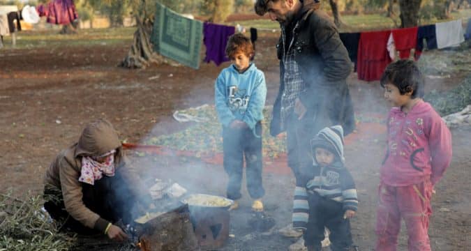 Aleppo bombarded by poverty