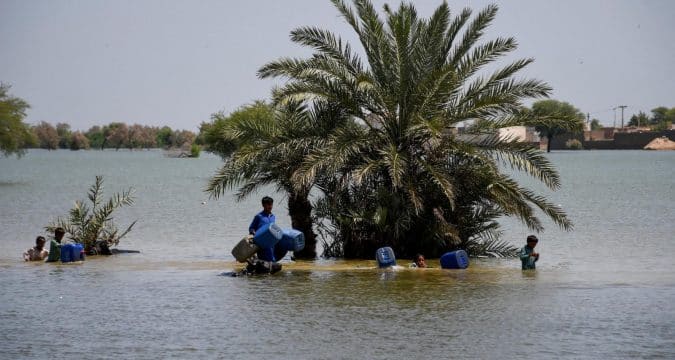 Aid arrives for families devastated by Pakistan floods