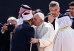 Religious leaders must build community, unity and peace, pope says