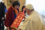 Women help religions share wisdom, promote peace, pope says