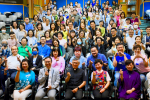 Bishop Chow welcomes the newly-baptised