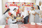 Platinum jubilee and first profession celebrated by Canossian Sisters