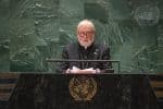 Risk of nuclear war is ‘at its highest in generations’ archbishop tells UN