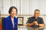 Video of interview with Cardinal Stephen and Vanessa Cheng on Synod experience (three-part)