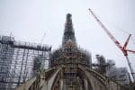 Reconstruction of roof structure of Notre Dame de Paris completed