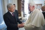 Pope sends condolences on death of Vietnamese leader
