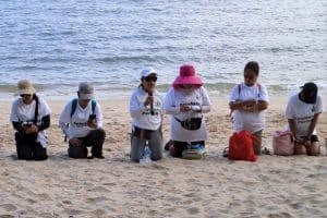 3.beach cleaning