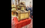 The Chair of Peter returns to St. Peter's Basilica after restoration work