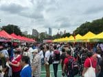 Scenes from Caritas Bazaar-Fa Hui Park, Kowloon