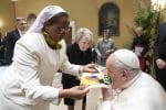 Women religious are not servants; they serve the poor and outcasts, pope says