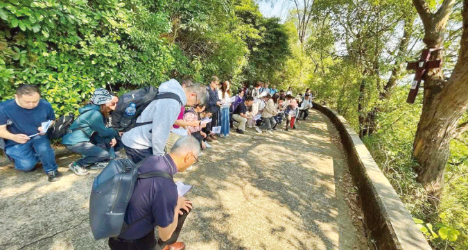 Ecumenical Stations of the Cross on Lantau