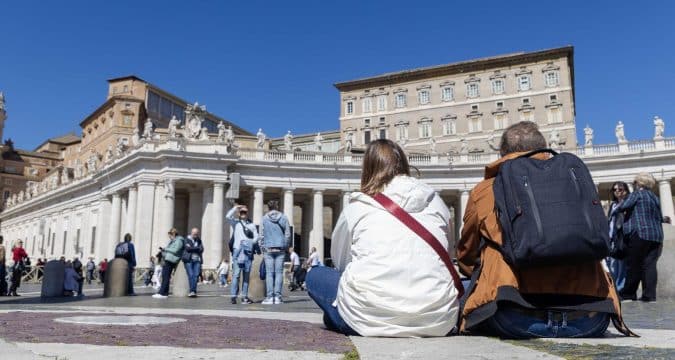 Pope’s condition slowly improving after return to Vatican