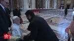Pope Francis in St. Peter's Basilica on Palm Sunday, 20 April 2025
