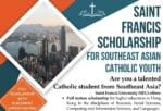 Saint Francis Scholarship for Southeast Asian Catholic Youth