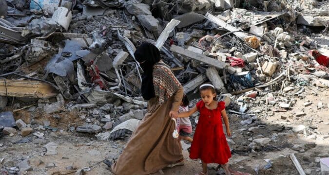 Gaza: ‘I raise my voice hoping that someone in the world will hear it’